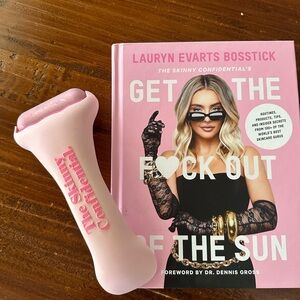 Skinny Confidential Ice Roller and Book